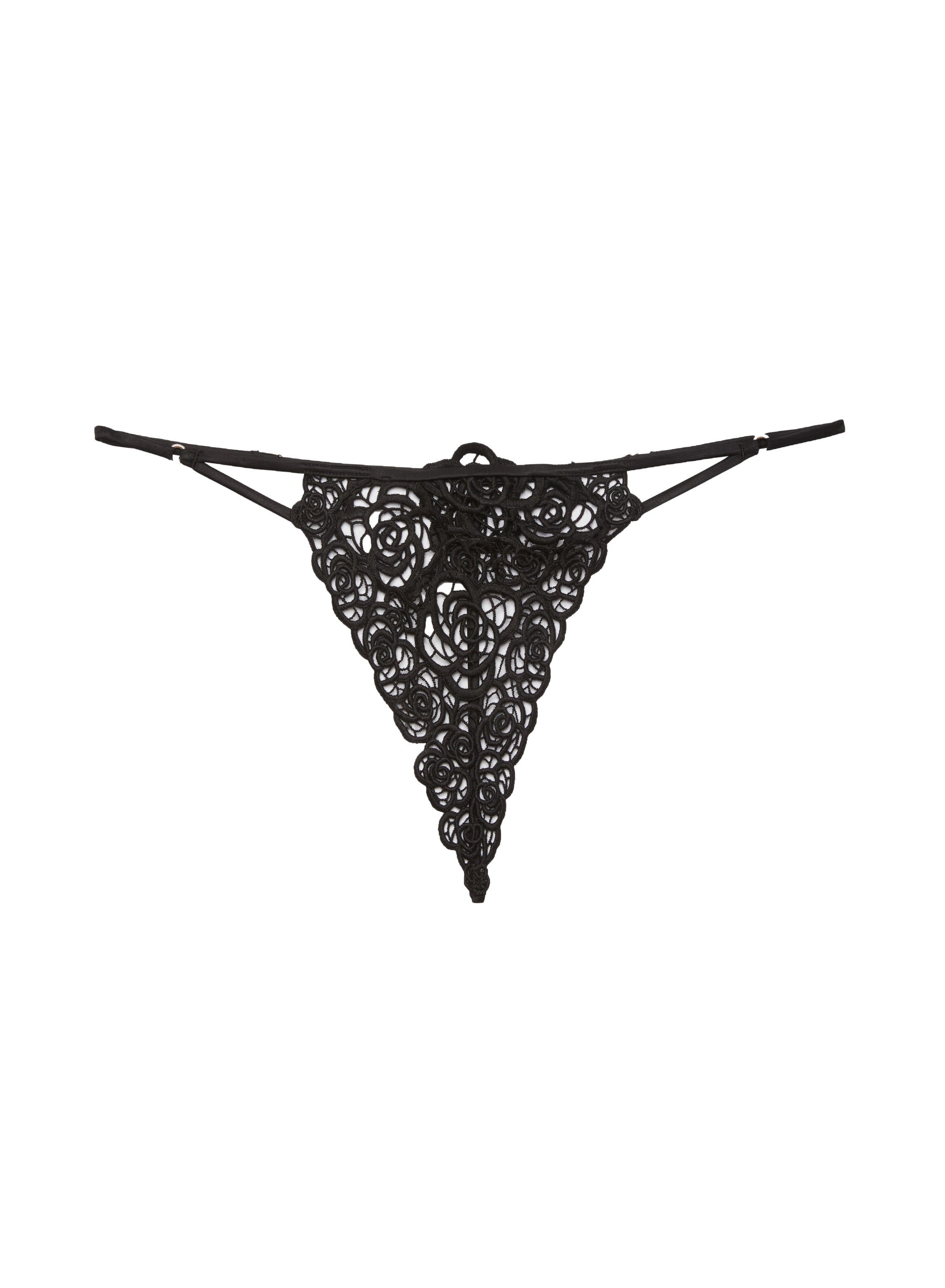 Fleur Guipure V-String